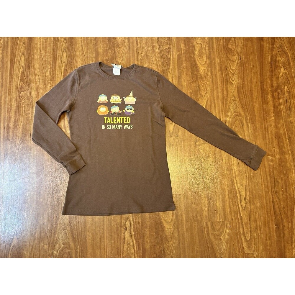 Vtg 90s South Park Cartman Talented In So Many Ways Brown T Shirt 2XL Y2K Fandom